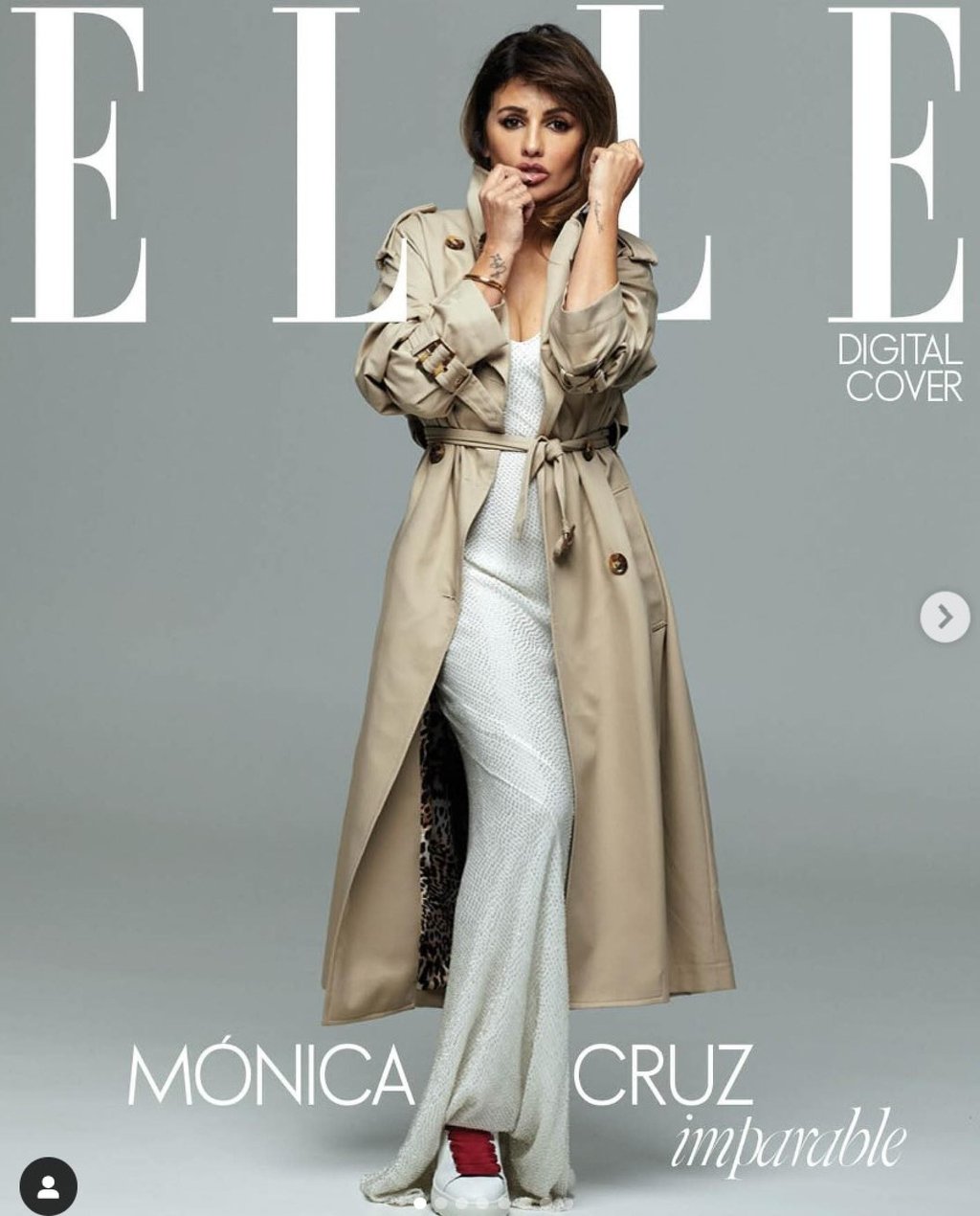 Mónica Cruz shared her interview with Elle Spain in March. Photo: @elle_spain, @monicacruz/Instagram Mónica Cruz shared her interview with Elle Spain in March. Photo: @elle_spain, @monicacruz/Instagram