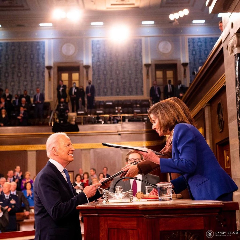 “Happy Birthday, President Biden!” Nancy Pelosi wrote on Instagram in November 2022. Photo: @speakerpelosi/Instagram “Happy Birthday, President Biden!” Nancy Pelosi wrote on Instagram in November 2022. Photo: @speakerpelosi/Instagram