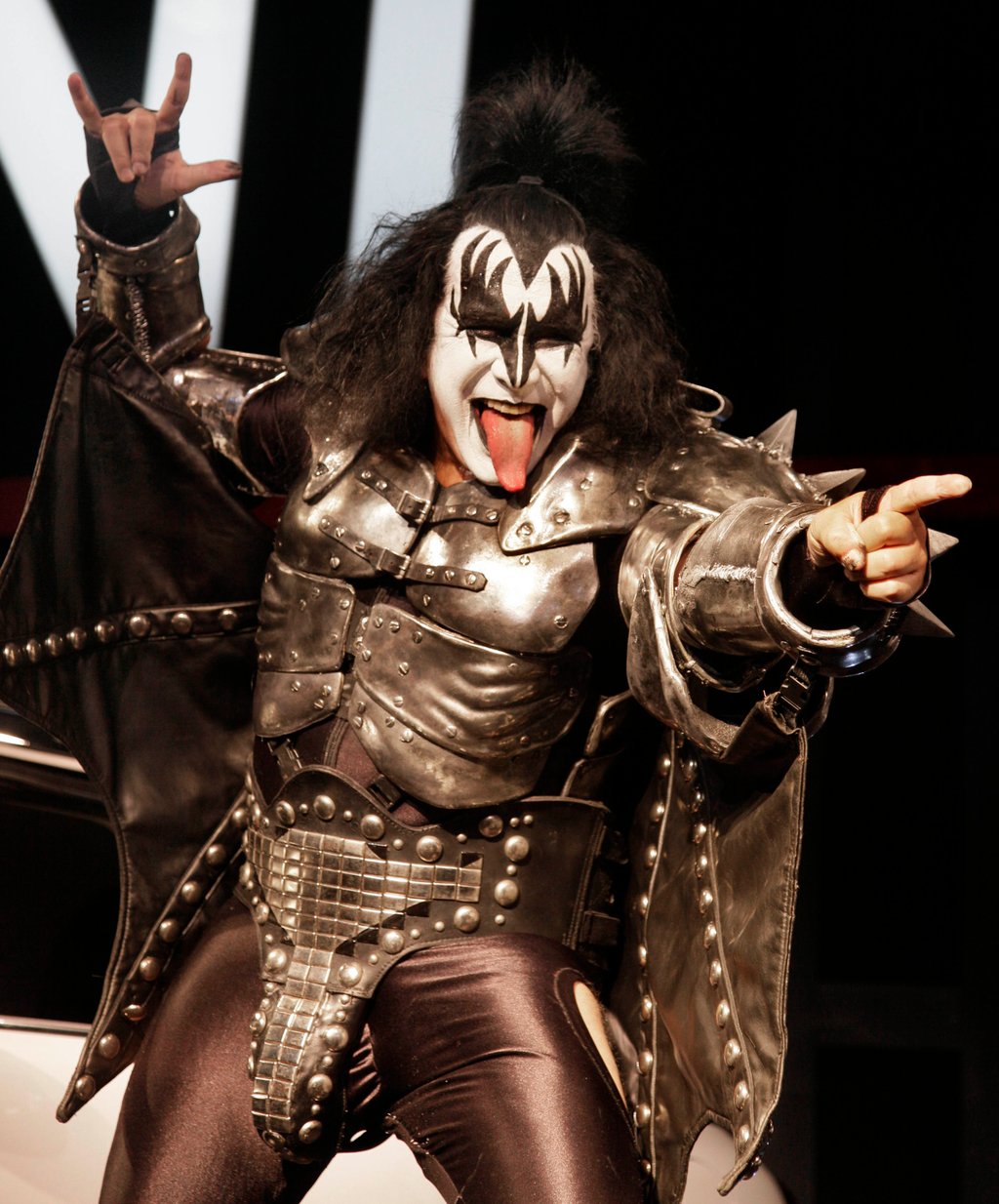Gene Simmons, famous for being in the rock group Kiss, was on Dancing With the Stars recently. Photo: AP Gene Simmons, famous for being in the rock group Kiss, was on Dancing With the Stars recently. Photo: AP