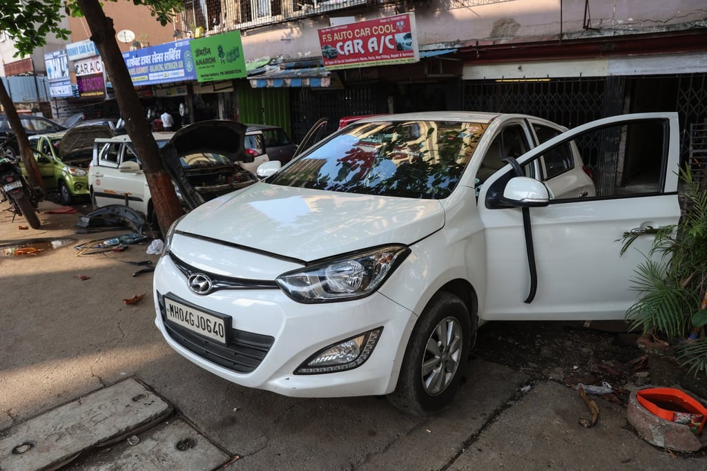 A Hyundai car outside a local workshop in Mumbai, India. Photo: EPA-EFE A Hyundai car outside a local workshop in Mumbai, India. Photo: EPA-EFE