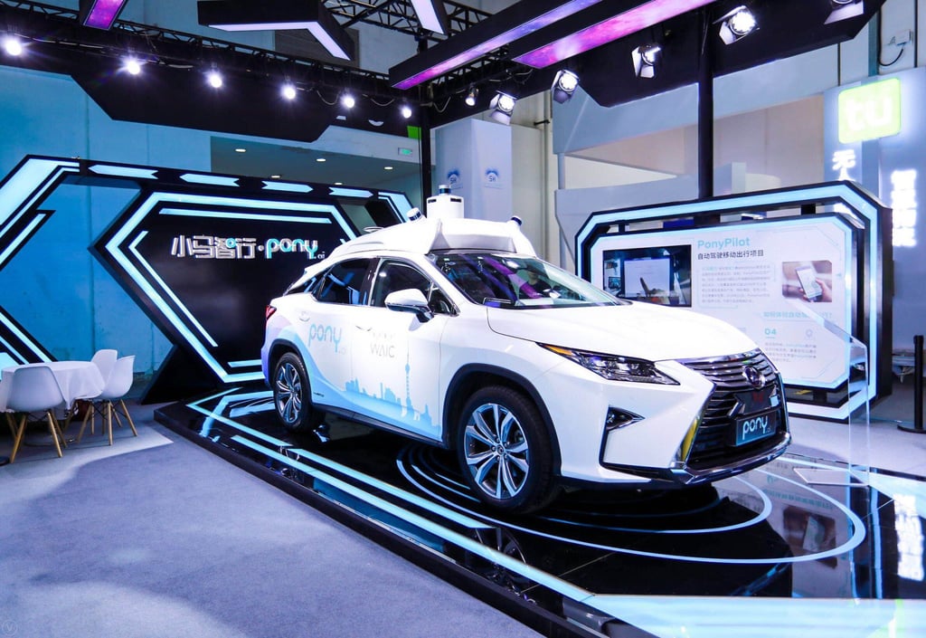 An autonomous car developed by Pony.ai. Photo: Handout An autonomous car developed by Pony.ai. Photo: Handout