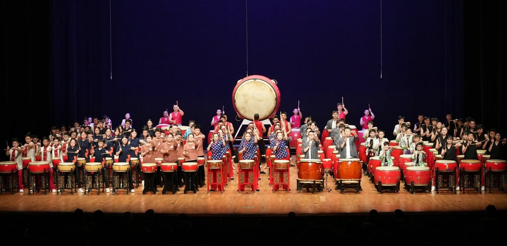 Drummers from Shanxi province’s Drum Music Art Ensemble of Jiangzhou performed a concert as part of this year’s Chinese Culture Festival in Hong Kong Drummers from Shanxi province’s Drum Music Art Ensemble of Jiangzhou performed a concert as part of this year’s Chinese Culture Festival in Hong Kong