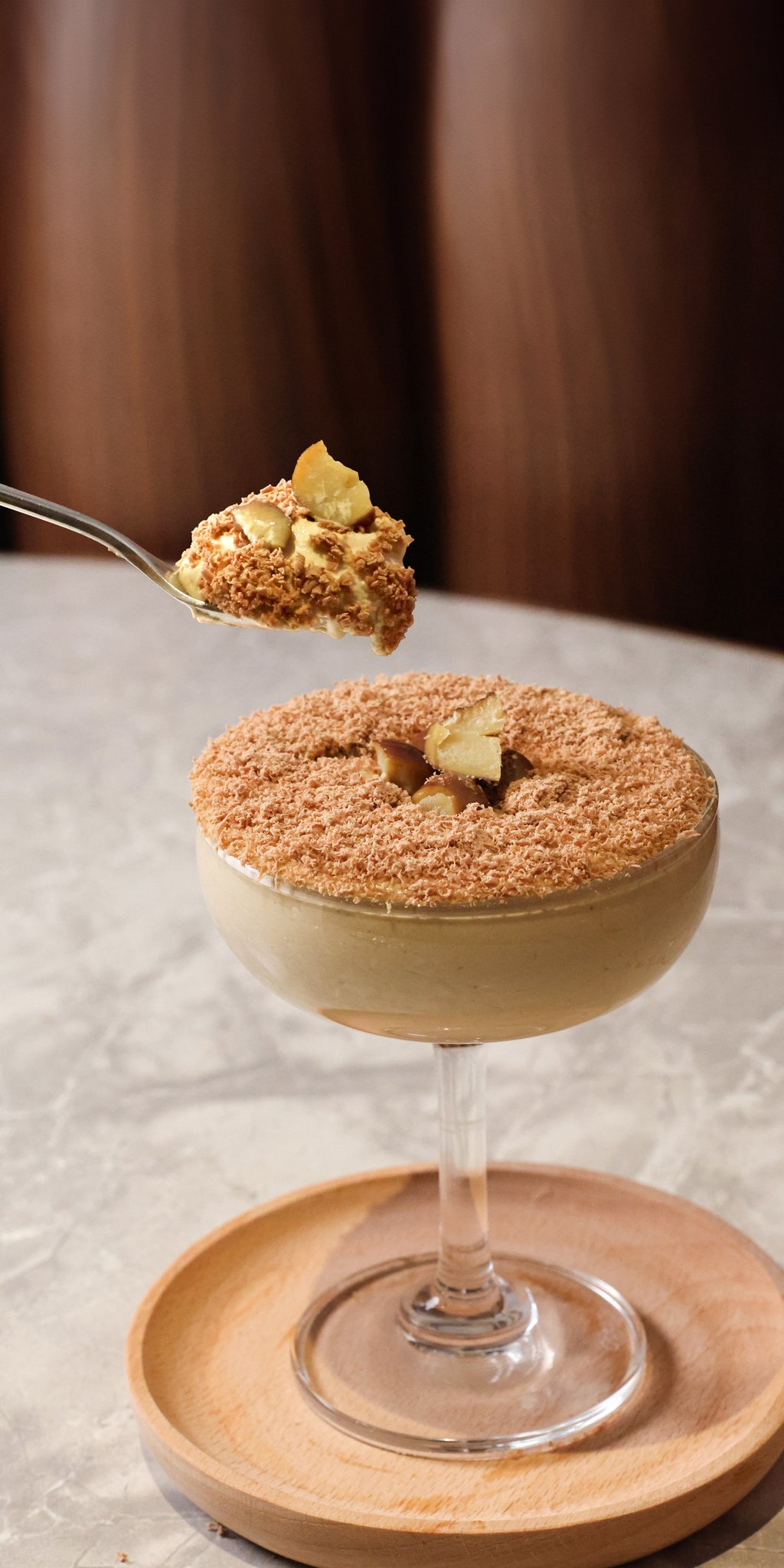Try the chestnut tiramisu at Tic Tac Room. Photo: Tic Tac Room Try the chestnut tiramisu at Tic Tac Room. Photo: Tic Tac Room