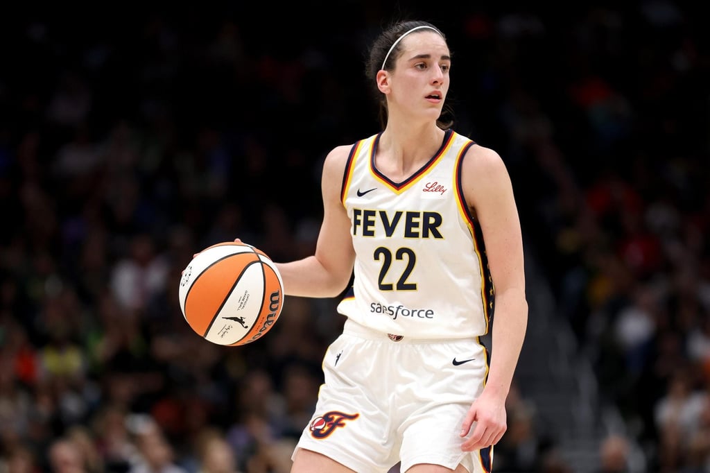 Caitlin Clark has joined an elite group of WNBA rookies. Photo: TNS Caitlin Clark has joined an elite group of WNBA rookies. Photo: TNS
