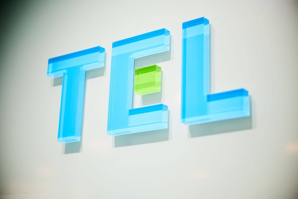 The signage of Tokyo Electron at the company’s headquarters in Tokyo, Japan, Sept. 25, 2024. Photo: Bloomberg The signage of Tokyo Electron at the company’s headquarters in Tokyo, Japan, Sept. 25, 2024. Photo: Bloomberg