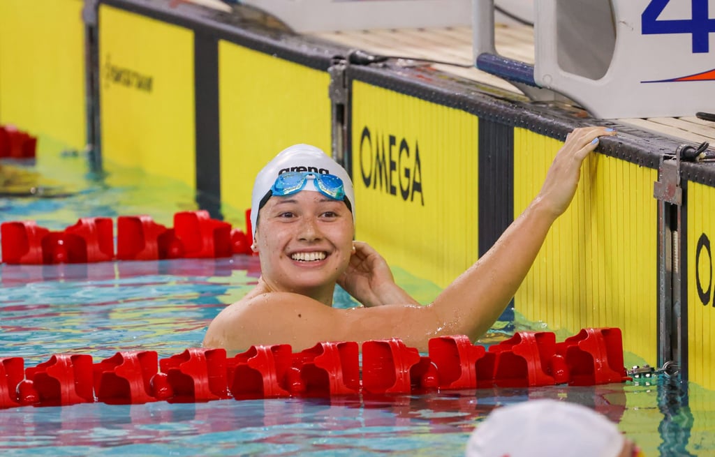 Siobhan Haughey is Hong Kong’s most successful swimmer, earning a world record in addition to four Olympic medals by the age of 26. Photo: SCMP/Dickson Lee