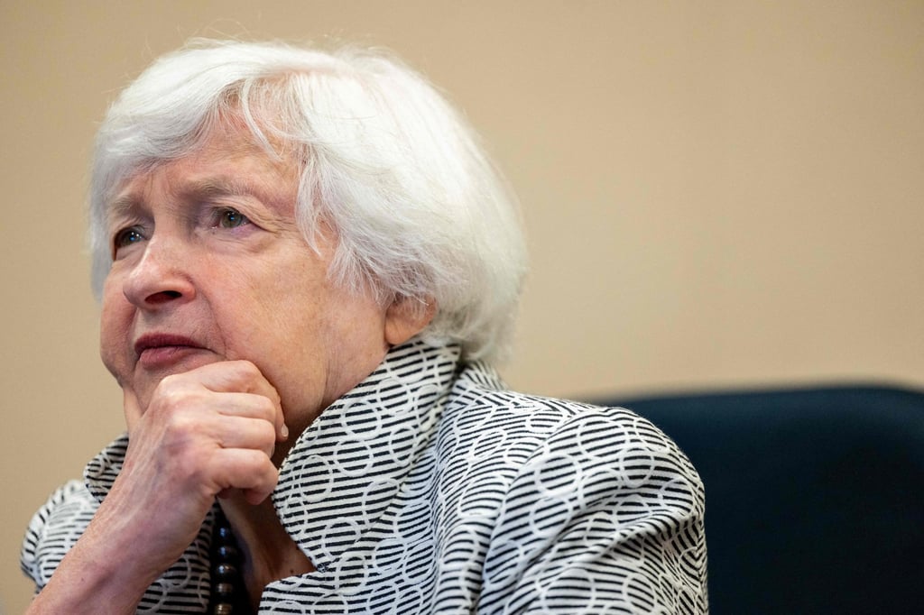 Janet Yellen has served as the US treasury secretary since 2021. Photo: Getty Images via AFP Janet Yellen has served as the US treasury secretary since 2021. Photo: Getty Images via AFP