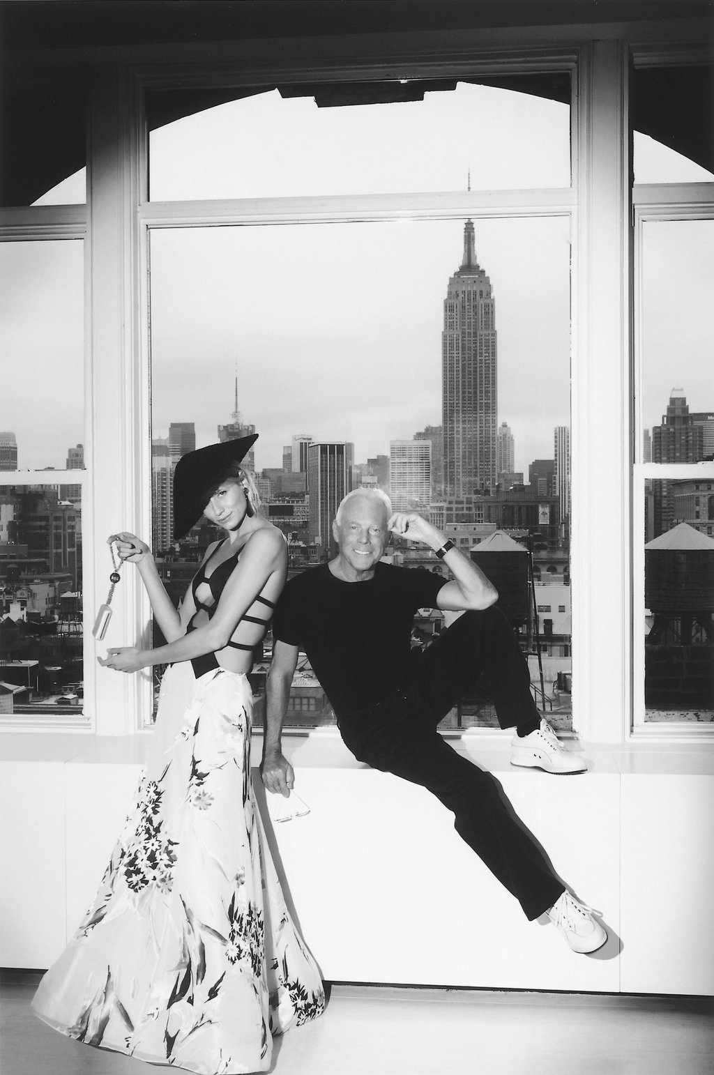 Giorgio Armani has had a long history with the city of New York. Photo: SGP