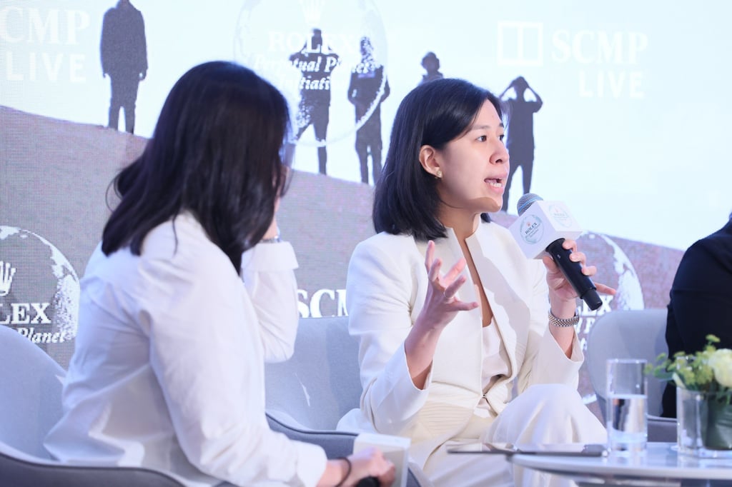 Denica Riadini-Flesch, founder and CEO of the farm-to-closet clothing brand SukkhaCitta, said innovation is an important element of sustainability projects.