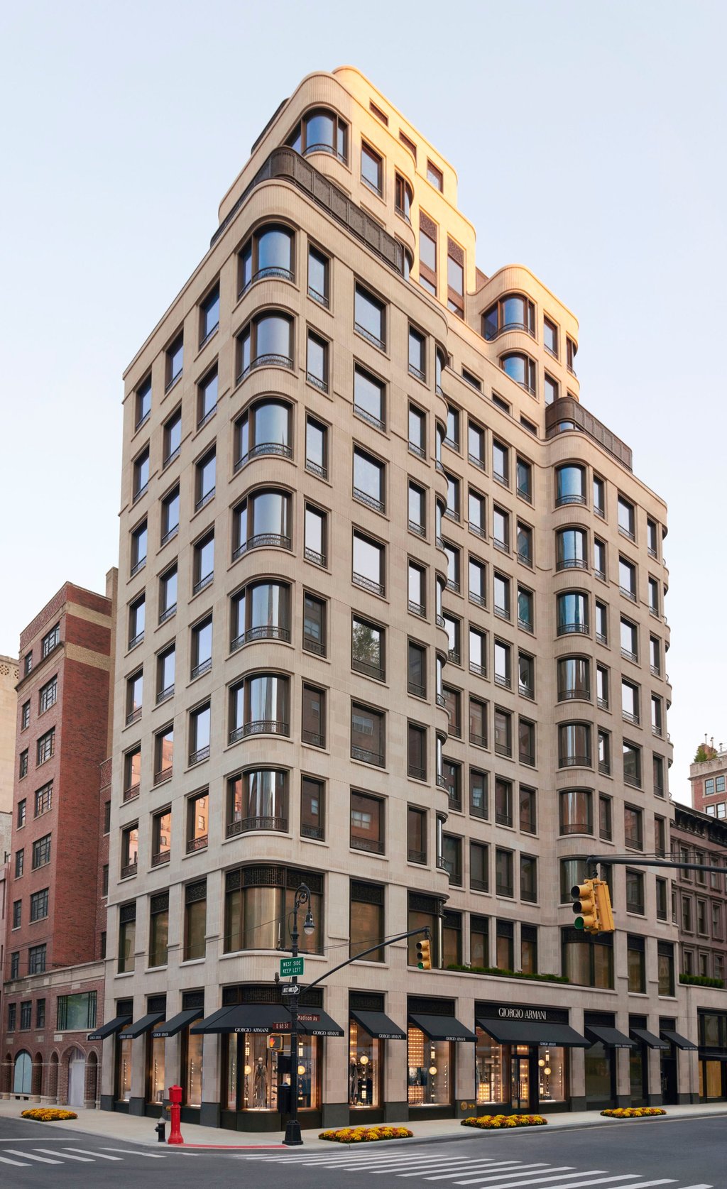The Armani building on Madison Avenue, New York. Photo: Handout