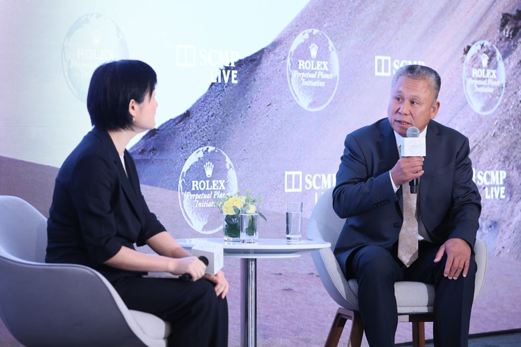 Chinese remote-sensing specialist Liu Shaochuang spoke about his conservation efforts for wild camels in the Gobi Desert.