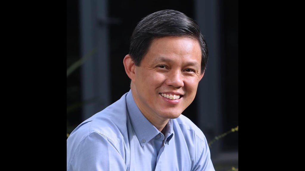 Singapore’s Minister-in-charge of the Public Service Chan Chun Sing. Photo: Facebook