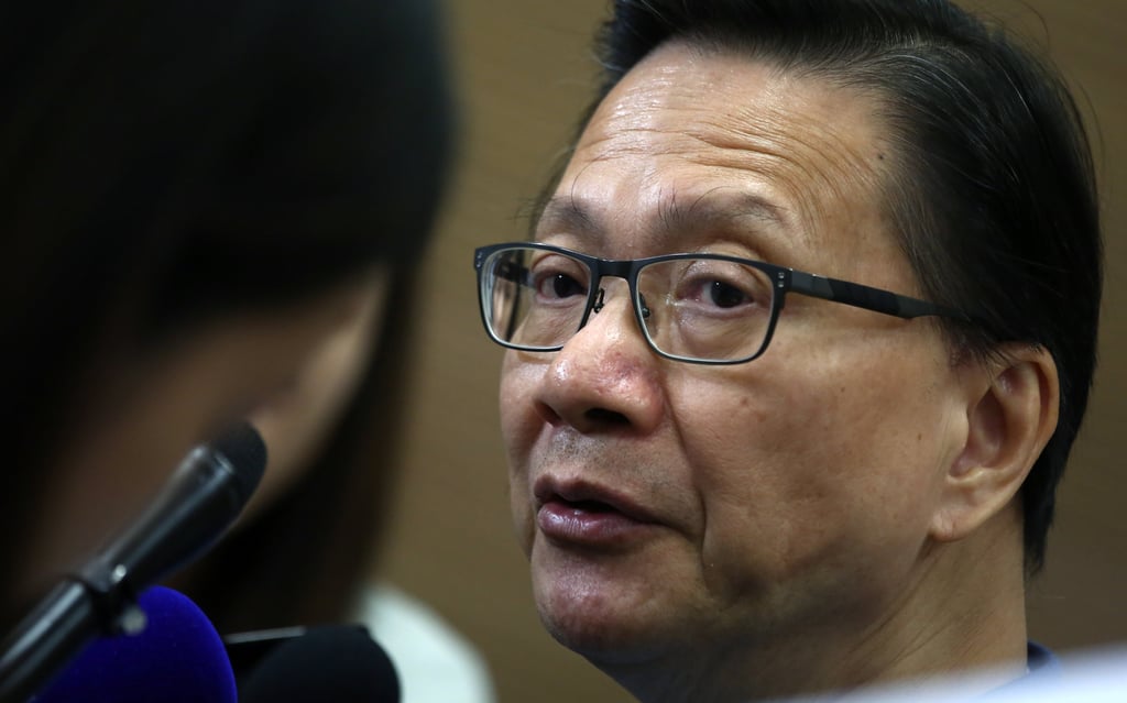 Anthony Cheung says a recent stock market rally driven by Beijing’s stimulus injection showed that Hong Kong had no trouble bringing back money for short-term speculation. Photo: Jonathan Wong Anthony Cheung says a recent stock market rally driven by Beijing’s stimulus injection showed that Hong Kong had no trouble bringing back money for short-term speculation. Photo: Jonathan Wong