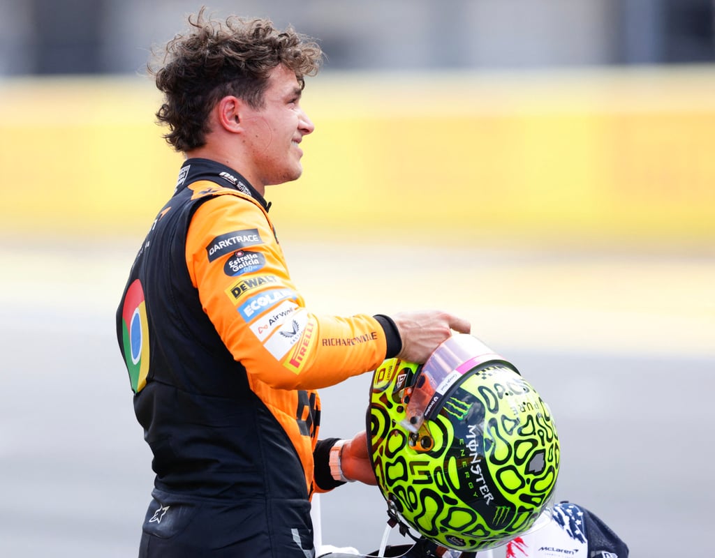 Great Britain’s Lando Norris finished third in Austin in a blow to his bid to win the overall championship. Photo: USA TODAY