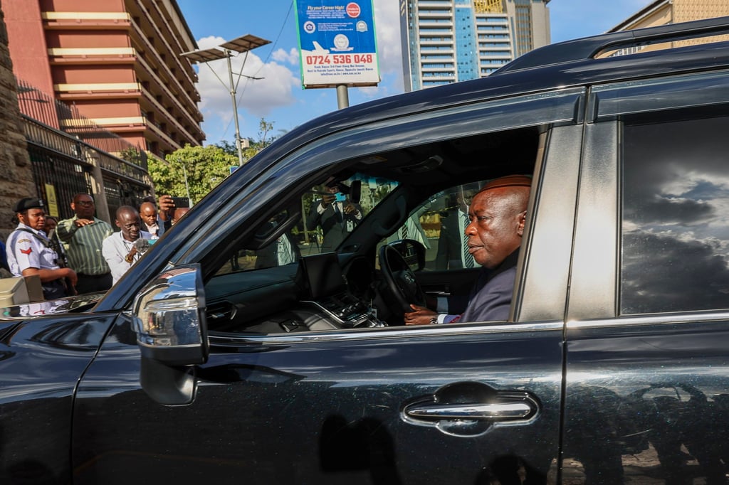 Kenya’s ousted Deputy President Rigathi Gachagua. Photo: EPA-EFE