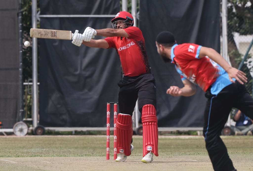 Babar Hayat added an innings of 38 to the 85 he clubbed against Bangladesh. Photo: Jonathan Wong Babar Hayat added an innings of 38 to the 85 he clubbed against Bangladesh. Photo: Jonathan Wong