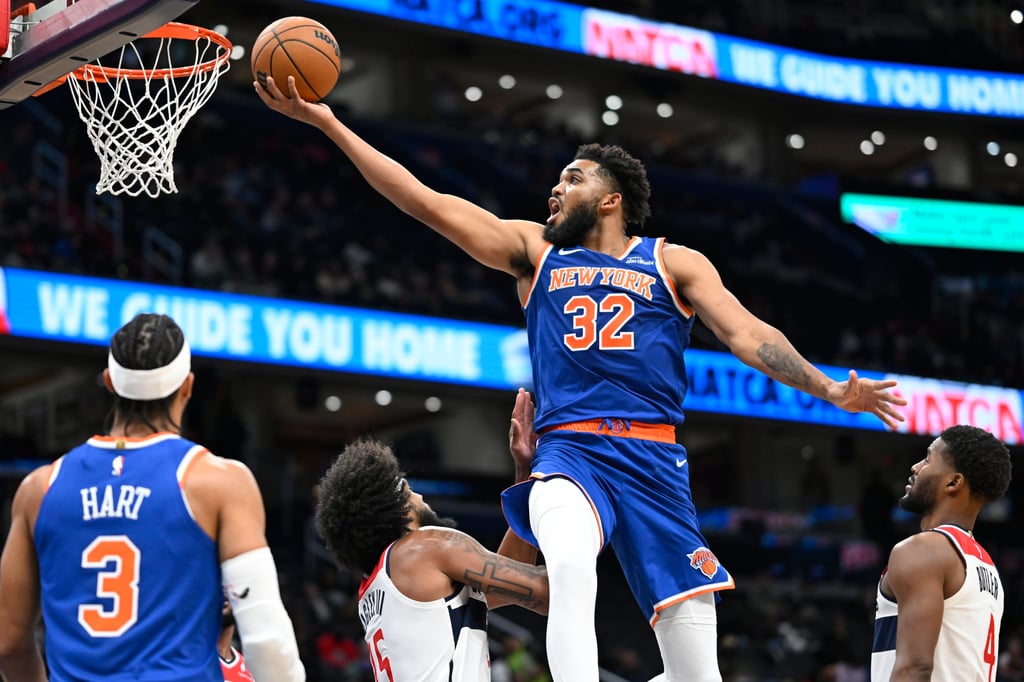 A huge off-season deal sent Karl-Anthony Towns to the New York Knicks. Photo: AP