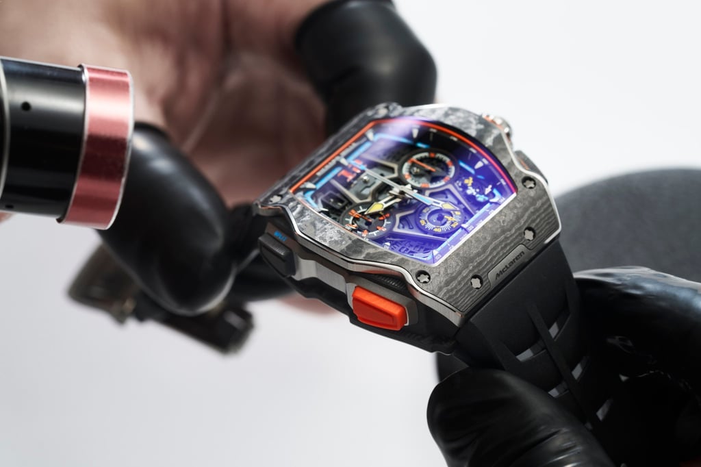 Richard Mille is pushing boundaries with the new RM 65-01 McLaren W1 chronograph
