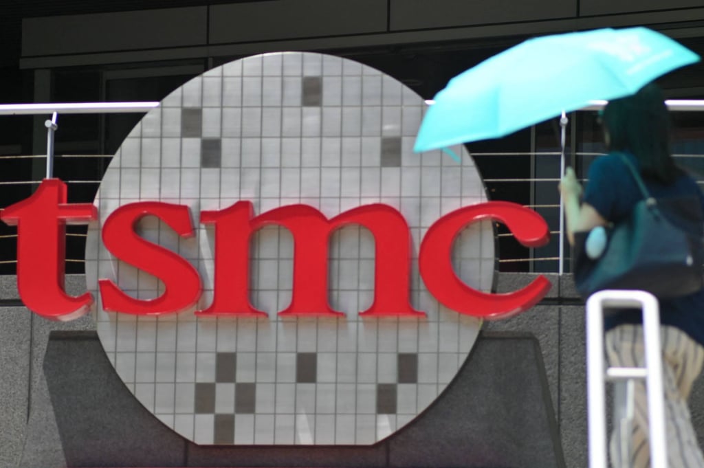 TSMC’s headquarters in Hsinchu, Taiwan, on July 5, 2023. The company says it has not sold chips to Huawei since September 2020. Photo: AFP