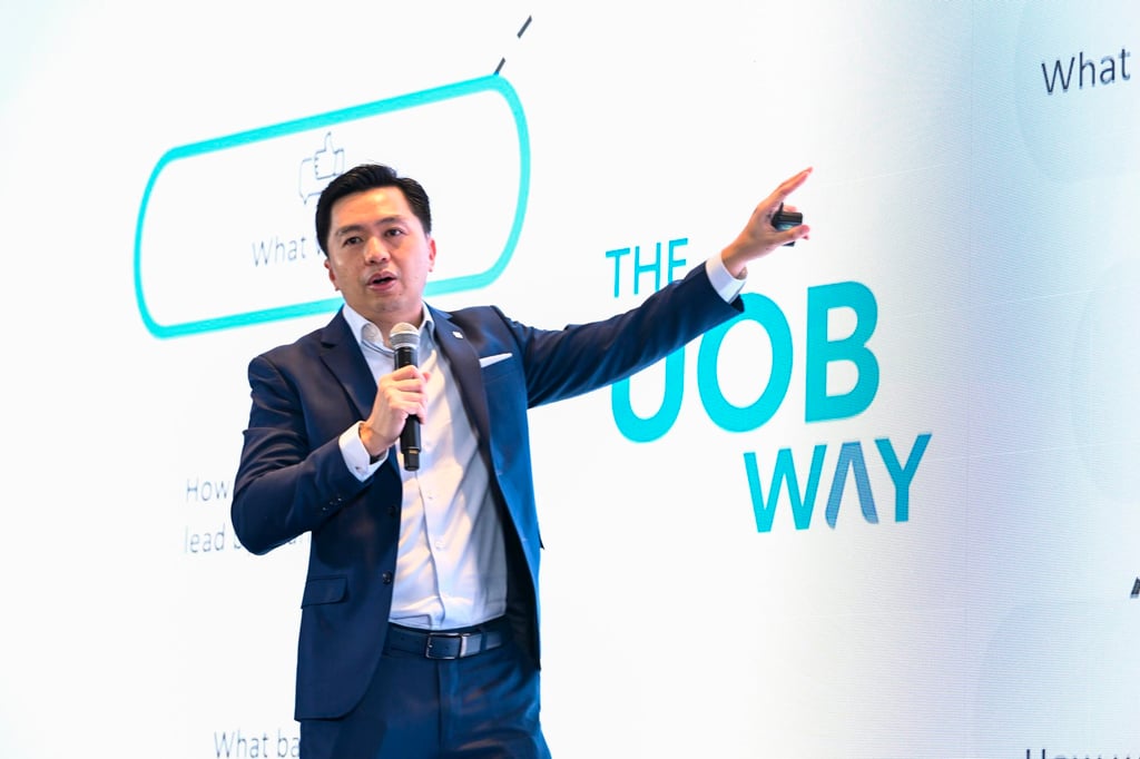 Dean Tong, head of group human resources at UOB, says The UOB Way helps employees better understand the wider meaning of their work, which ultimately helps them realise their potential.
