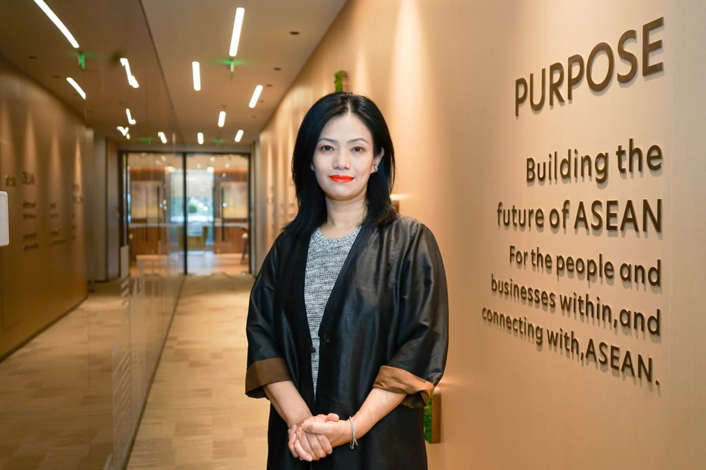 Eliza Wang, board secretary and head of the legal and secretariat department in UOB China’s Shanghai office, says the bank’s core values help facilitate company growth and giving back to society.