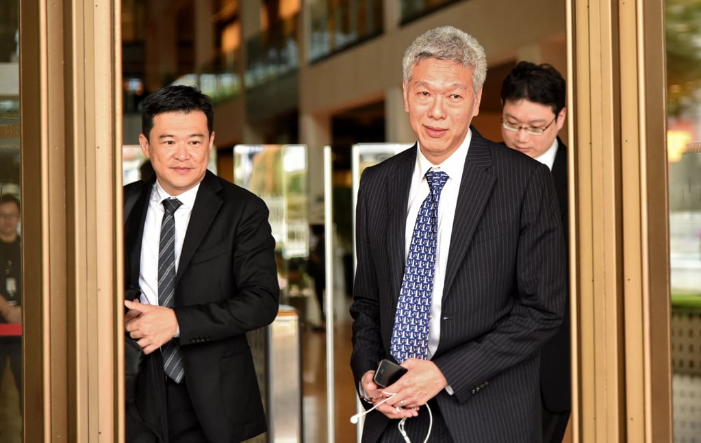 Lee Hsien Yang, younger brother of Singapore’s prime minister Lee Hsien Loong, leaves the supreme court in 2017. Photo: AFP Lee Hsien Yang, younger brother of Singapore’s prime minister Lee Hsien Loong, leaves the supreme court in 2017. Photo: AFP