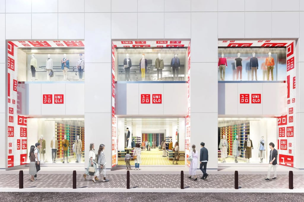 The new store, scheduled to open October 25, is in Shinjuku, one of the busiest commercial districts in Japan. Photo: Uniqlo The new store, scheduled to open October 25, is in Shinjuku, one of the busiest commercial districts in Japan. Photo: Uniqlo