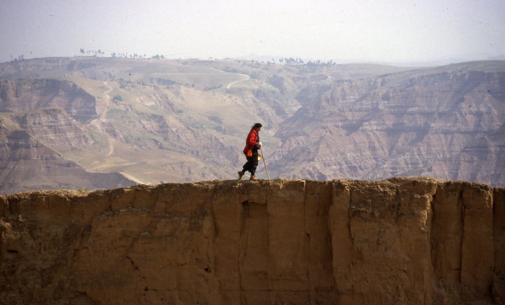 Serbian performance artist Marina Abramovic walks the Great Wall of China in 1988. Photo: courtesy of Marina Abramovic Serbian performance artist Marina Abramovic walks the Great Wall of China in 1988. Photo: courtesy of Marina Abramovic