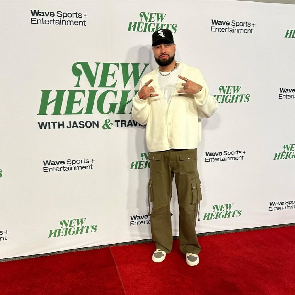 Ross Travis has supported his friend Travis Kelce off the football pitch as well as on. Photo: @bosstravis43/Instagram