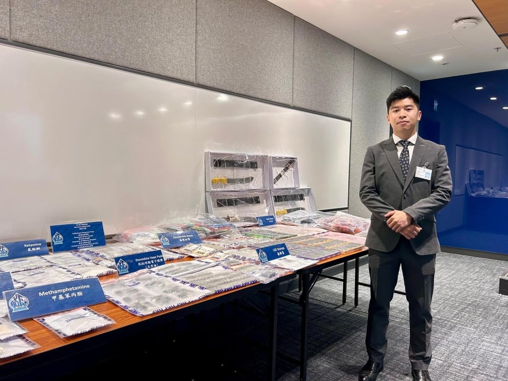 The force says the racket operated at a Cheung Sha Wan residential flat. Photo: Handout The force says the racket operated at a Cheung Sha Wan residential flat. Photo: Handout