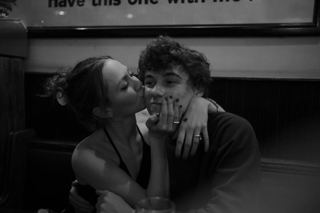 Iris Apatow and her boyfriend Sam Nivola appear to have been dating for a while. Photo: @samnivola/Instagram