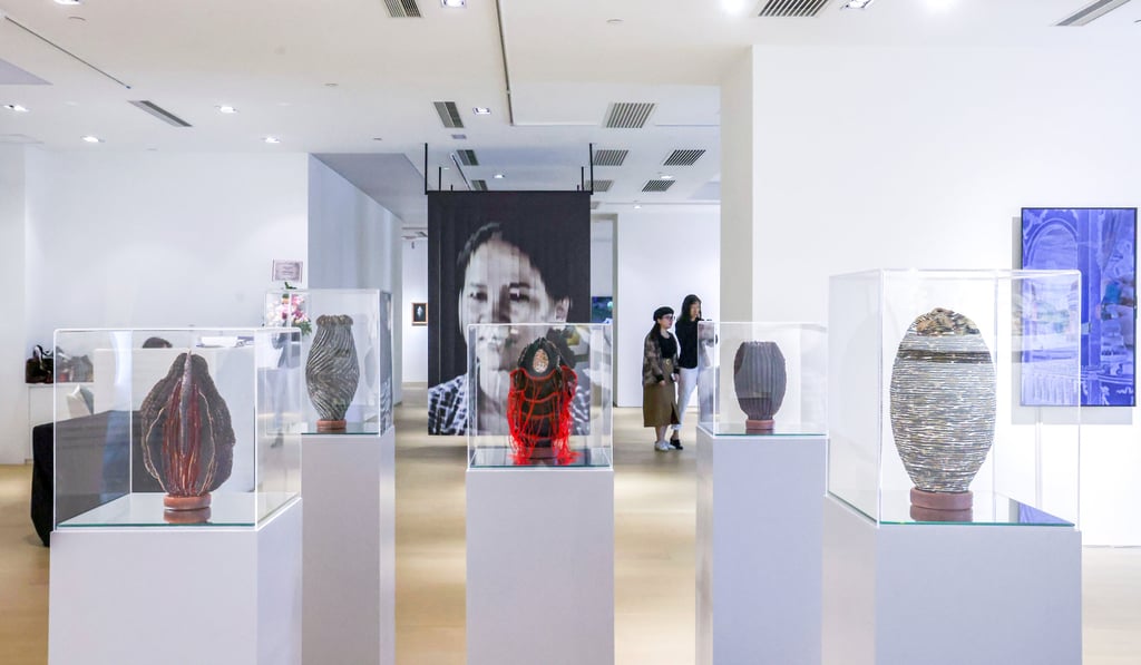 In Stranger Lands: Cocoa’s Journey to Asia exhibition runs at Tang Contemporary Art, in Wong Chuk Hang, Hong Kong, until November 14. Photo: Jonathan Wong In Stranger Lands: Cocoa’s Journey to Asia exhibition runs at Tang Contemporary Art, in Wong Chuk Hang, Hong Kong, until November 14. Photo: Jonathan Wong