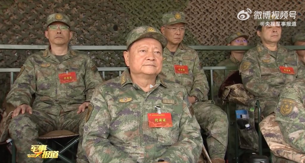 Zhang Youxia, first-ranked vice-chairman of the Central Military Commission, is Beijing’s most senior uniformed military official. Photo: Weibo/ 央视军事报道