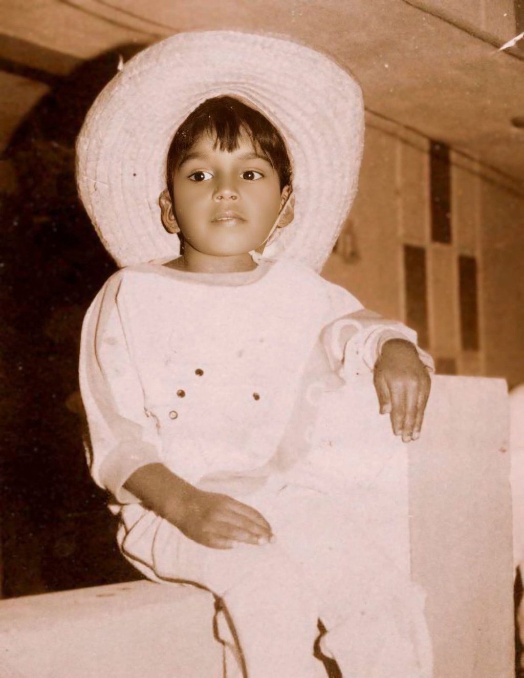Sandeep Kumar as a child in India. Photo: courtesy of Sandeep Kumar
