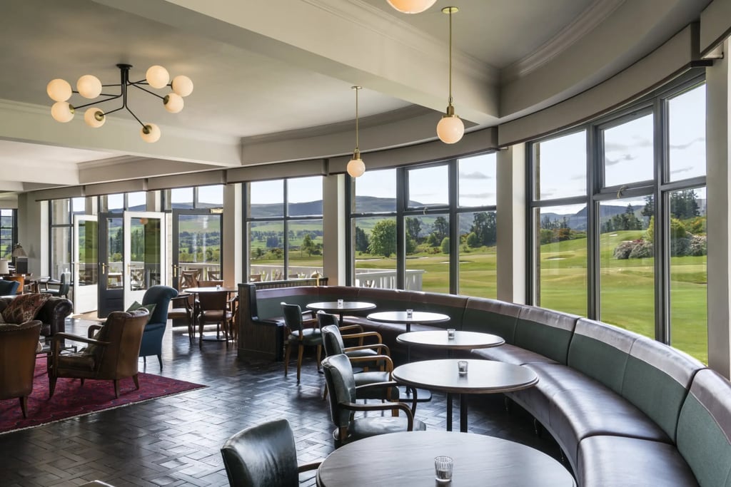 Gleneagles in Auchterarder, Scotland, is awarded three keys in the new Michelin hotel guide. Photo: Gleneagles