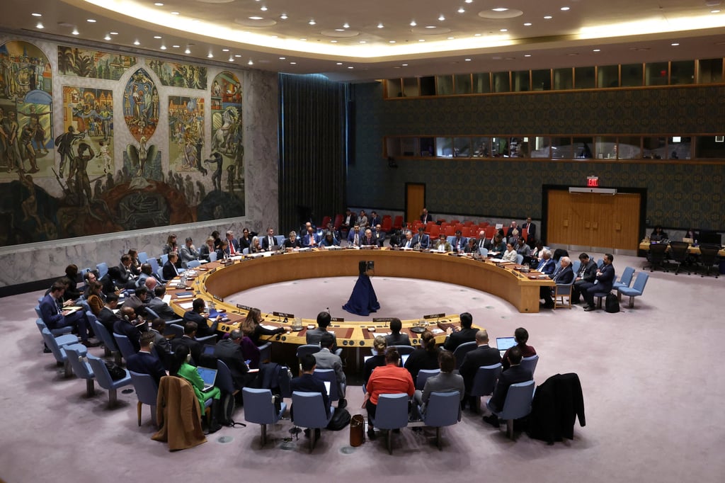 The United Nations Security Council in New York City. Photo: Reuters The United Nations Security Council in New York City. Photo: Reuters