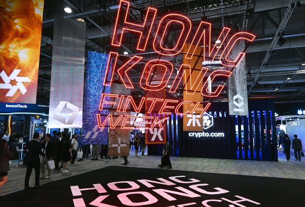 Hong Kong FinTech Week 2024 kicked off on October 28 with an emphasis on artificial intelligence and tokenisation. Photo: Matt Haldane Hong Kong FinTech Week 2024 kicked off on October 28 with an emphasis on artificial intelligence and tokenisation. Photo: Matt Haldane