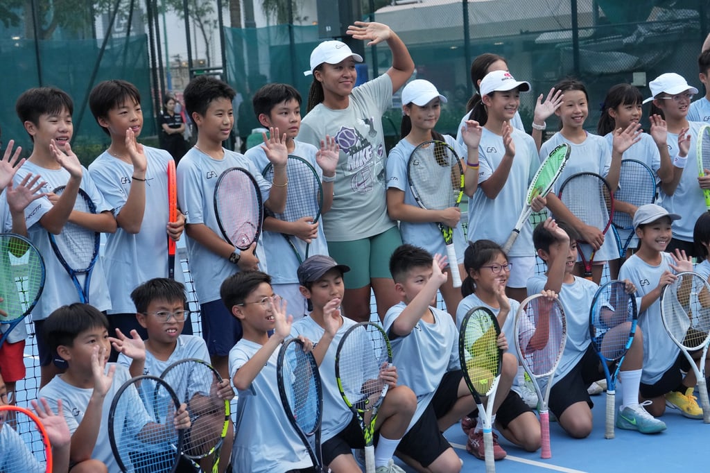 Despite being injured, Naomi Osaka came to Hong Kong to see her ‘wonderful fans’. Photo: Elson Li