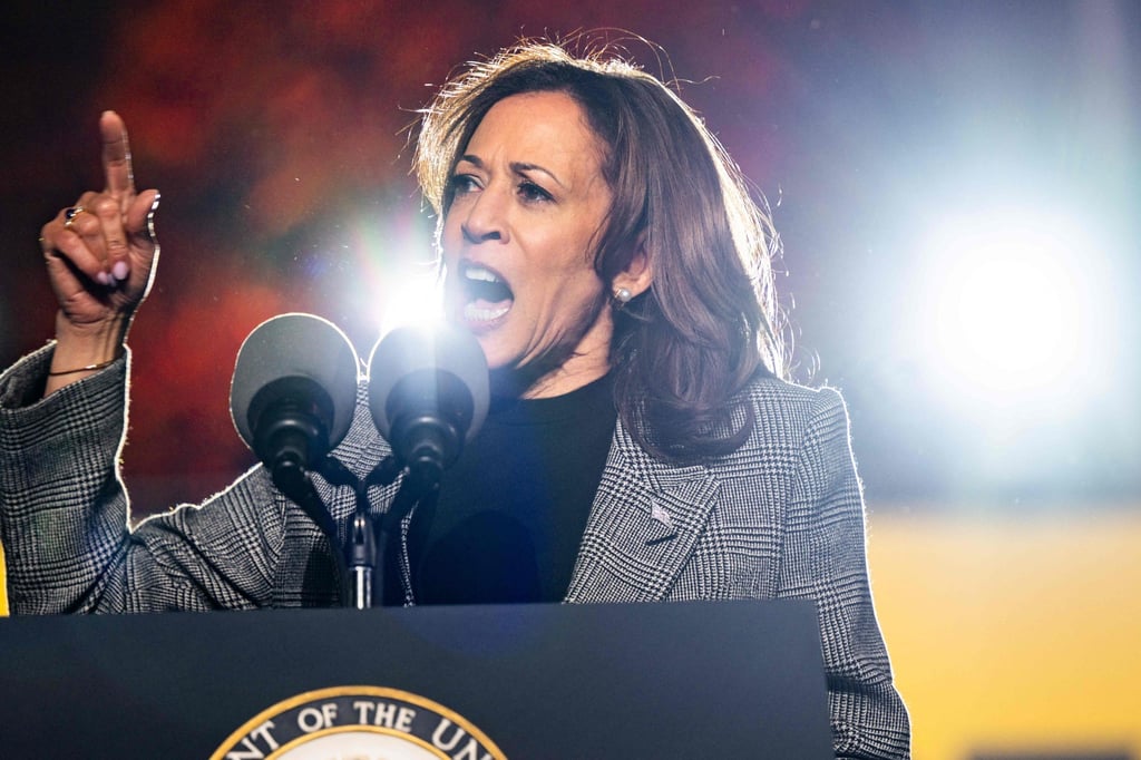 A victory for Democratic presidential nominee Kamala Harris wouldn’t be as good for Bitcoin investors, surveys indicate. Photo: Getty Images via AFP A victory for Democratic presidential nominee Kamala Harris wouldn’t be as good for Bitcoin investors, surveys indicate. Photo: Getty Images via AFP