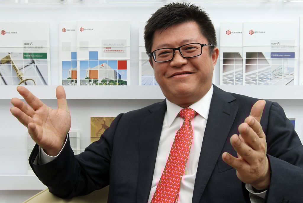 GDS Holdings founder, chairman and chief executive William Huang Wei. Photo: SCMP