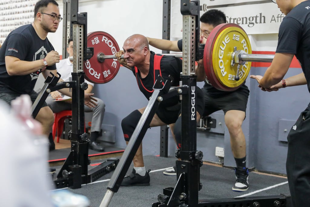 When Raj Grover developed severe back pain, he hit upon a surprising remedy: lifting weights. Photo: Shaun Pang
