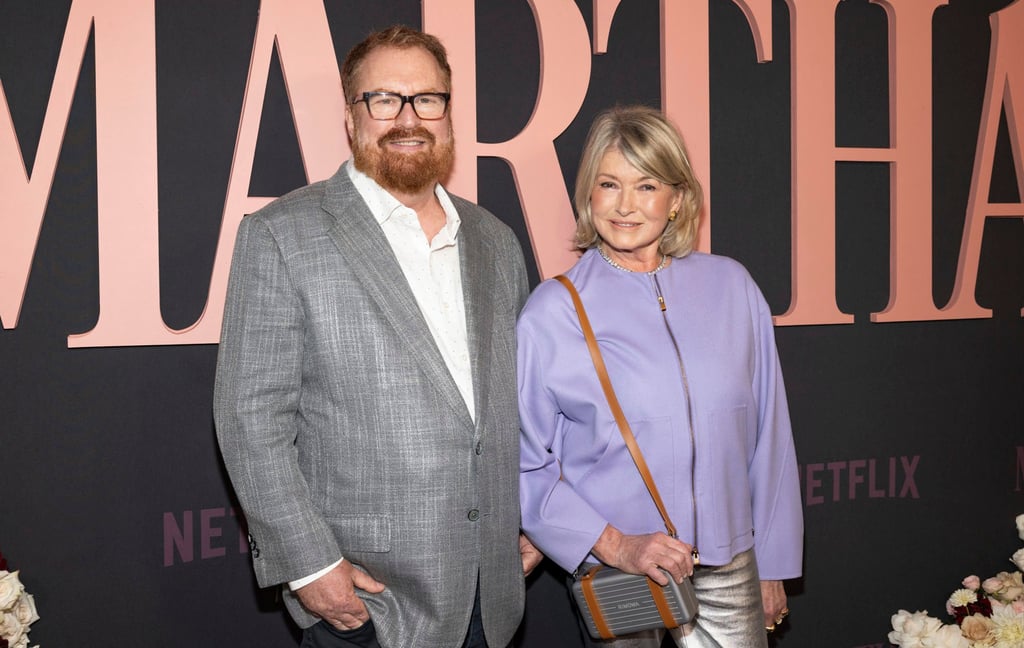 Stewart at the premiere of Martha with R.J. Cutler, the documentary’s director. Photo: Invision/AP Stewart at the premiere of Martha with R.J. Cutler, the documentary’s director. Photo: Invision/AP