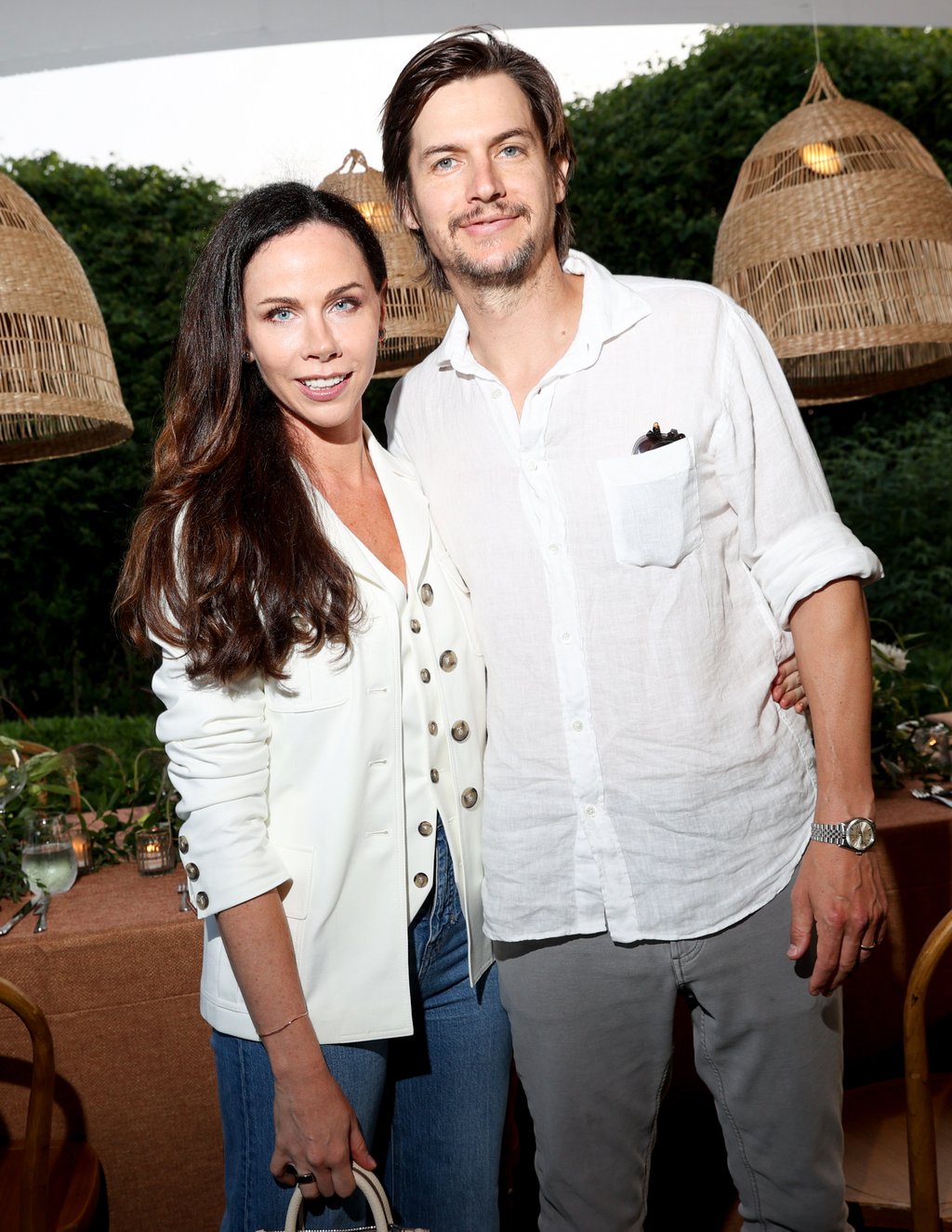 Barbara Bush and Craig Coyne met on a blind date set up by their friends. Photo: WWD via Getty Images Barbara Bush and Craig Coyne met on a blind date set up by their friends. Photo: WWD via Getty Images