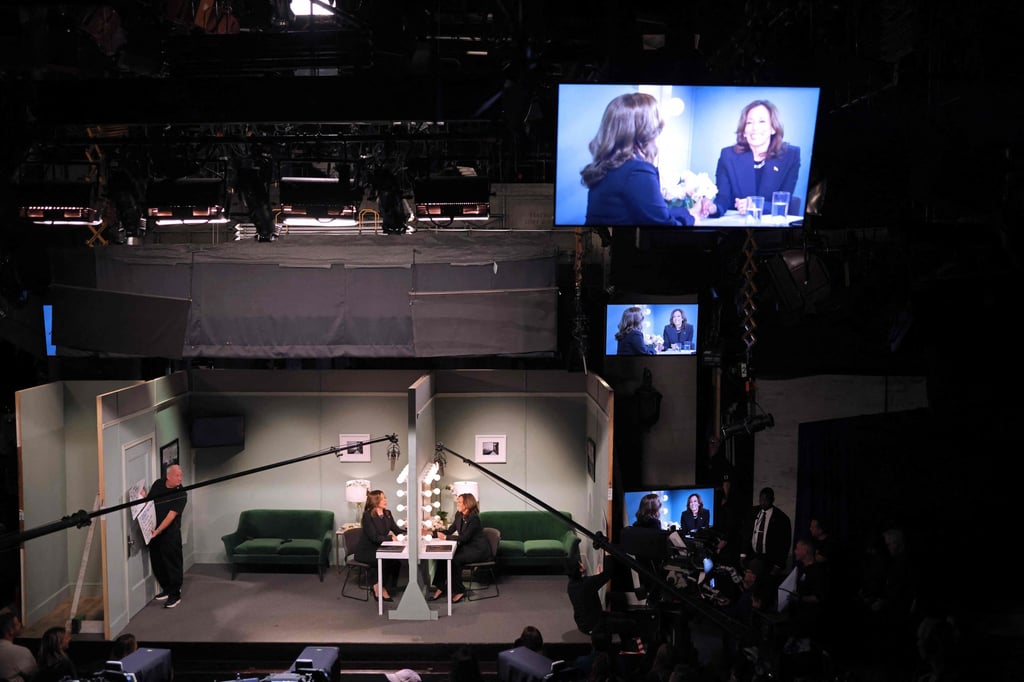 Kamala Harris made a snap decision to appear on the show as her campaign tries to pitch itself to a national US audience. Photo: AFP