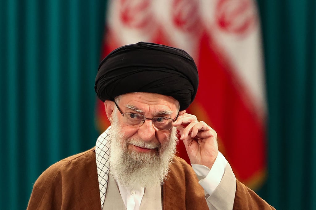 Iran’s Supreme Leader Ayatollah Ali Khamenei issued a fresh waring to Israel and the US that Tehran was prepared to respond to last month’s Israeli strikes on Iranian military facilities. File photo: AFP