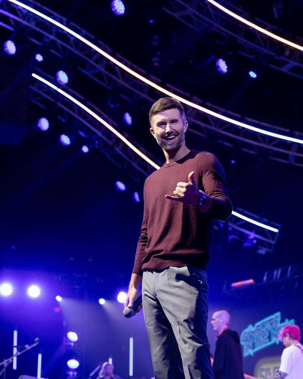 Brandon Jenner hosted the Banded the Musician Competition in 2023. Photo: @brandonjenner/Instagram