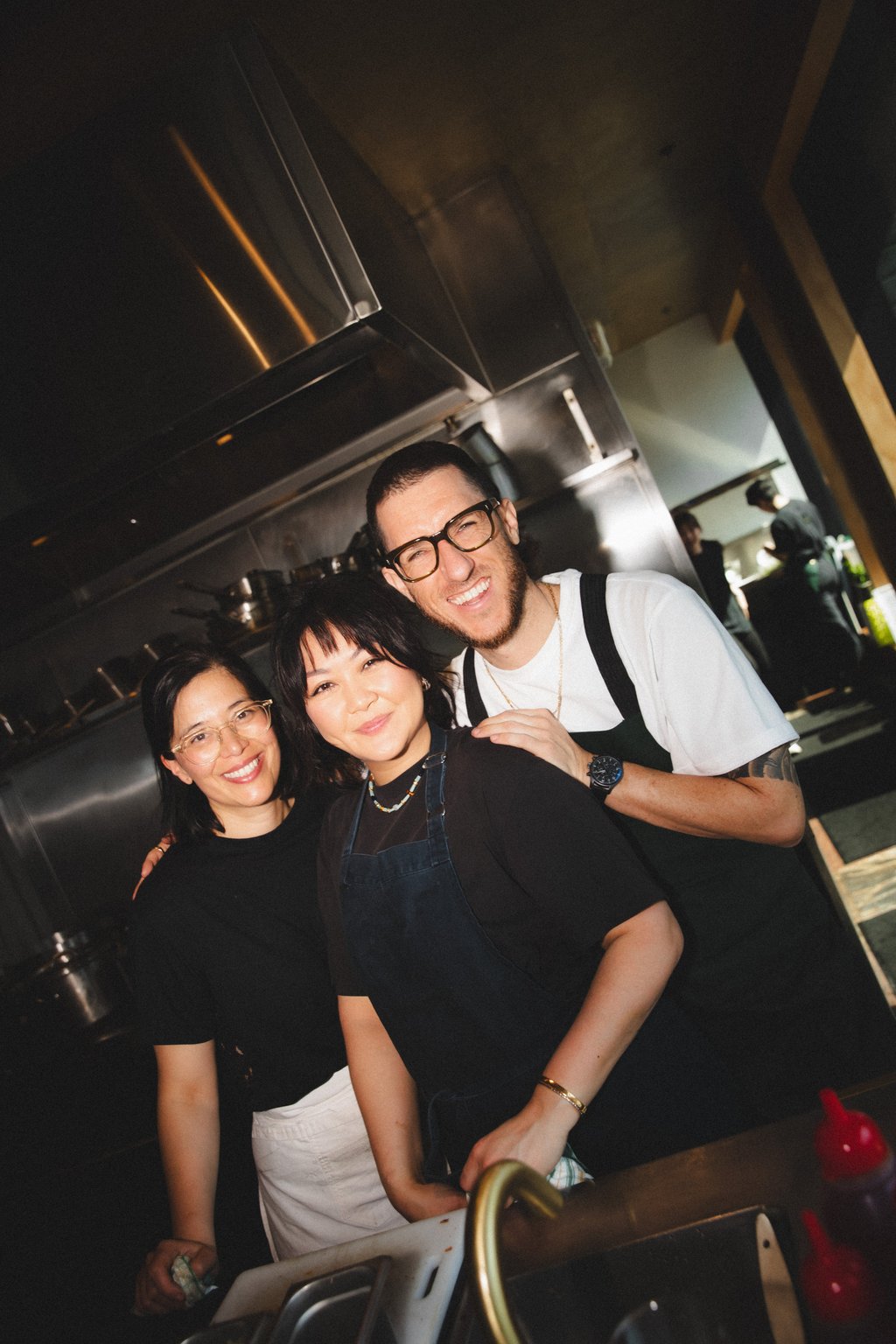 In September, Chefs Trish Greentree, Rosheen Kaul and Mitch Orr collaborated on Kiln’s “Taste Buds” series, with their theme centred on the culture of dim sum. Photo: Kiln