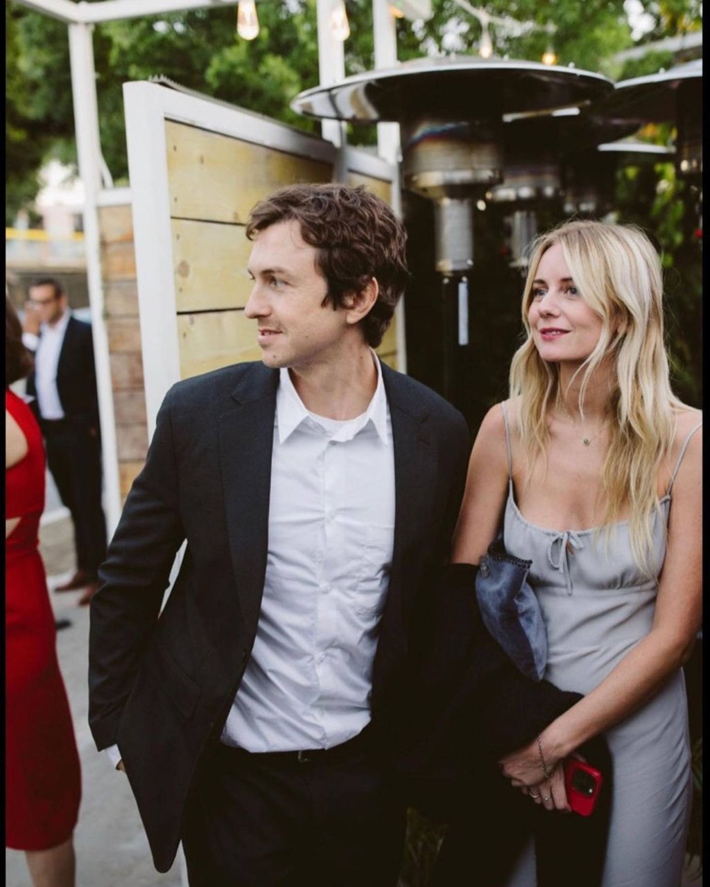 Justine Lupe with her partner and baby daddy Tyson Mason. Photo: @mejustinelupe/Instagram