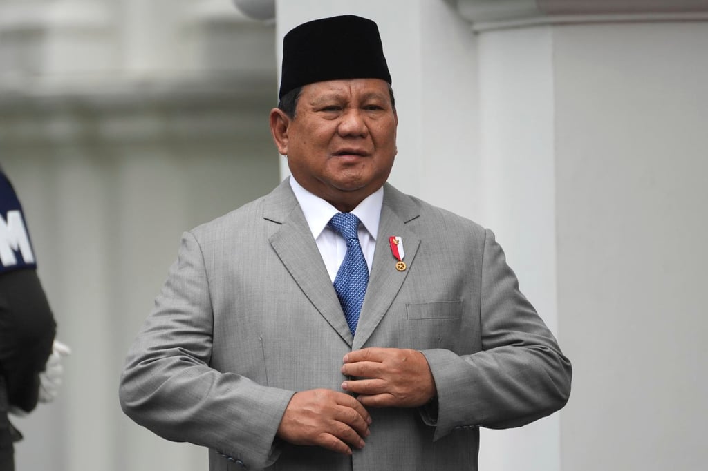 Indonesian President Prabowo Subianto has hand-picked several veterans of previous administrations to act as his economic advisers. Photo: AP Indonesian President Prabowo Subianto has hand-picked several veterans of previous administrations to act as his economic advisers. Photo: AP