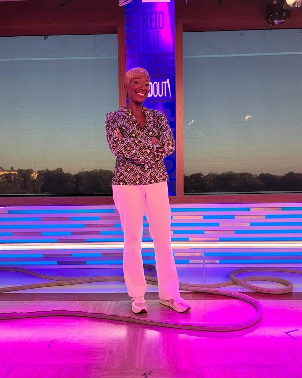 Joy Reid on her MSNBC show The ReidOut. Photo: @thereidout/Instagram Joy Reid on her MSNBC show The ReidOut. Photo: @thereidout/Instagram